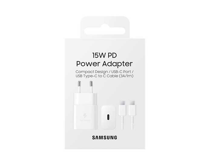 Chargeur Type C rapide 15W Samsung