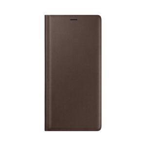 Coque Samsung Galaxy Note 9 en Cuir Portefeuille Marron