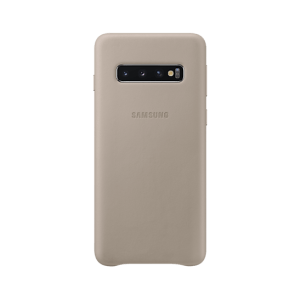 Coque en cuir pour Samsung Galaxy S10