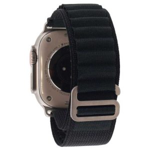 Bracelet Apple Watch Nylon alpine Noir