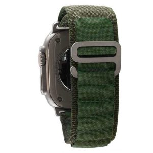 Bracelet Apple Watch Nylon alpine Vert