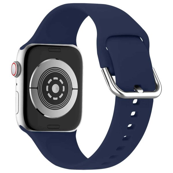 Bracelet Apple Watch silicone Bleu marine