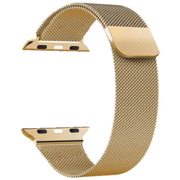 Bracelet Apple Watch milanais Or