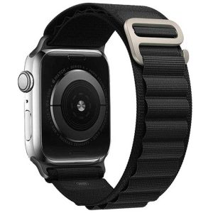 Bracelet Apple Watch Nylon alpine Noir dakar