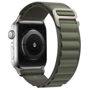 Bracelet Apple Watch Nylon alpine Vert Dakar