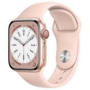 Bracelet Apple Watch Silicone Sport Rose dakar