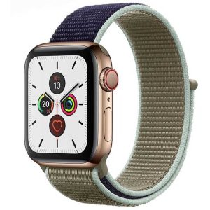 Bracelet Apple Watch Nylon sport Kaki dakar