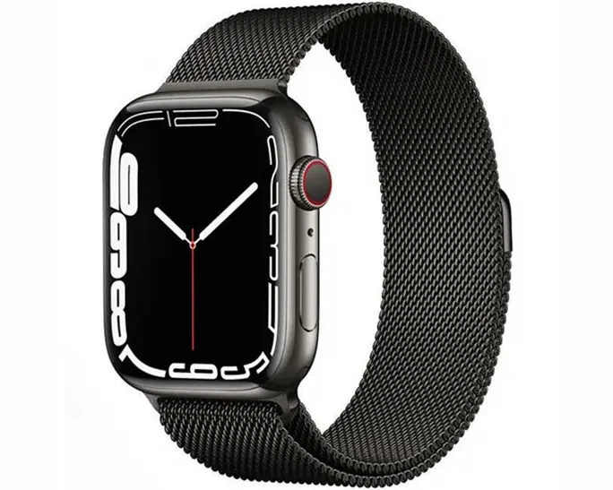 Bracelet Apple Watch Boucle milanaise Noir