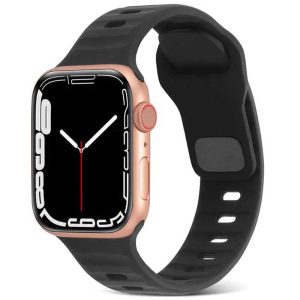 Bracelet Apple Watch Sport silicone Noir dakar