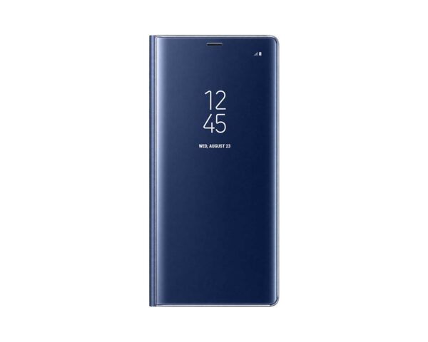 Coque Samsung Galaxy Note 8 Clear View Bleu