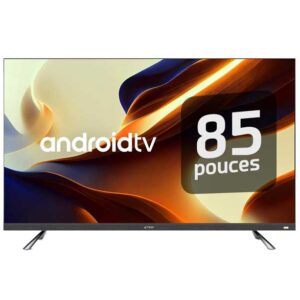 Téléviseur Astech 85 Pouces QLED Smart Android 4K