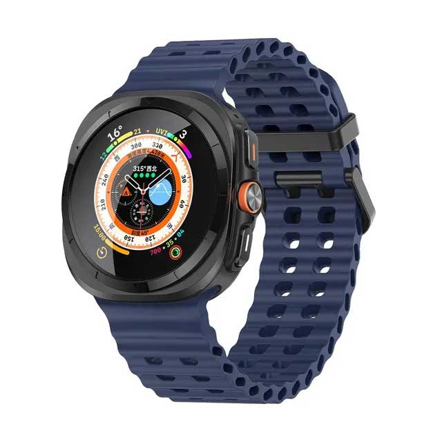 Le Bracelet de Sport en Silicone pour Samsung Galaxy Watch Ultra 47mm