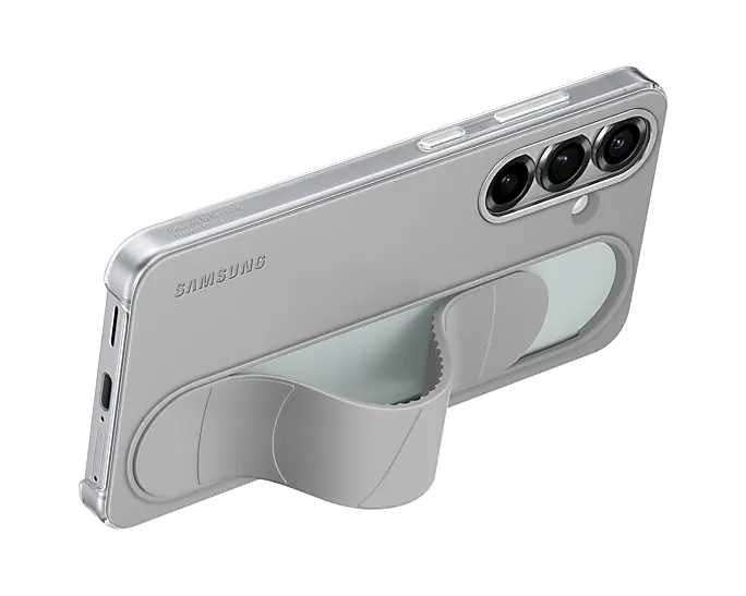 Coque Samsung Galaxy S25 Standing Grip Gray