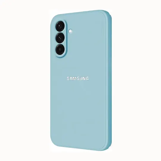 Coque Samsung Galaxy A36 en Silicone Bleu ciel