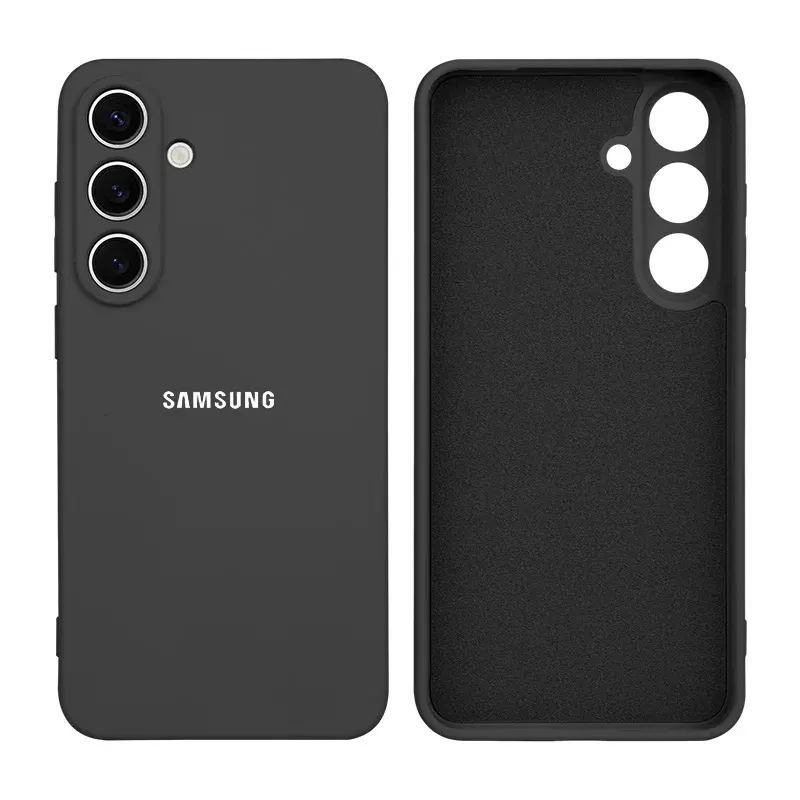 Coque Samsung Galaxy A36 en Silicone Noir