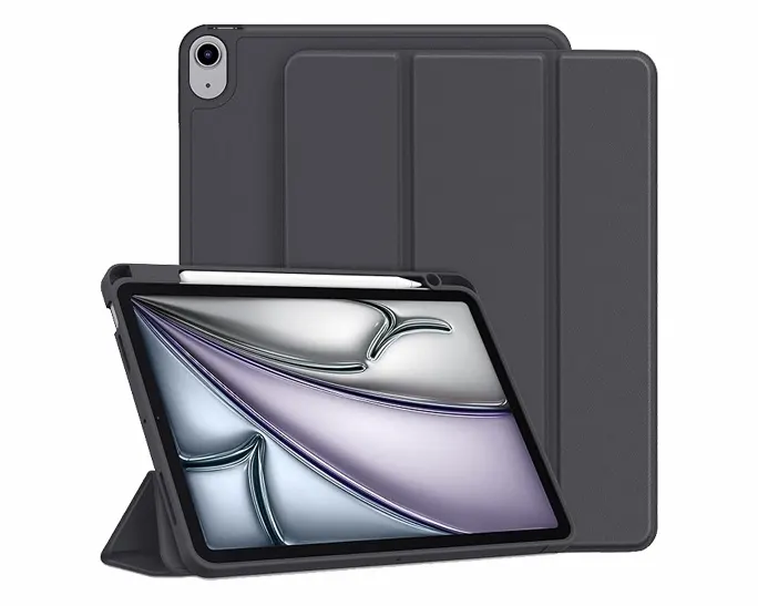 Coque iPad Air 11" M3 2025/M2 2024 5/4ème Génération Noir